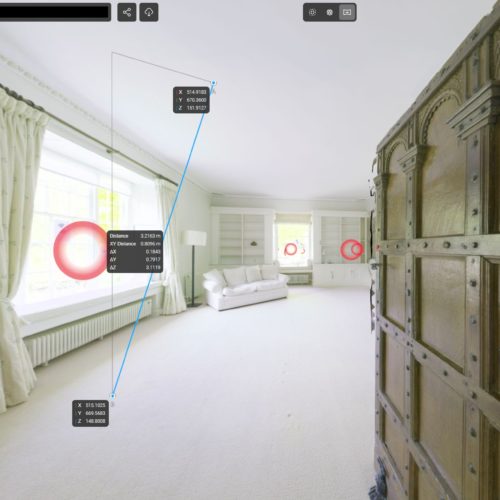Take 2d/3d measurements at any location